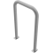 Guard hoop |  76 x 2,6 mm | without cross bar | for casting in concrete | total width: 750 mm | total height: 1150 mm | hot-dip galvanized